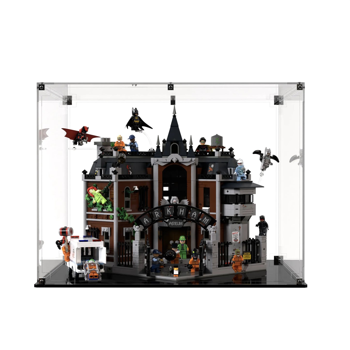 Display Case For LEGO DC Arkham Asylum 76300