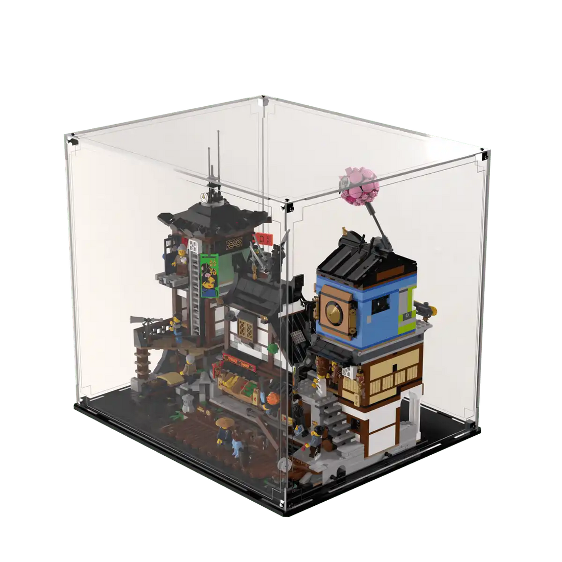 Display Case For LEGO® NINJAGO® City Docks 70657