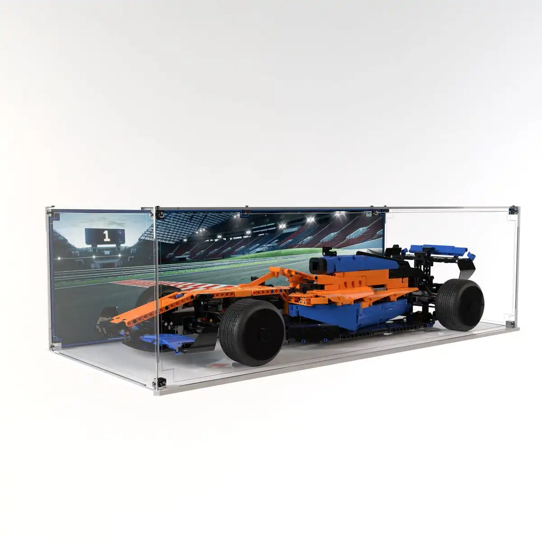 Display Case For LEGO Technics McLaren Formula 1 F1 Race 42141