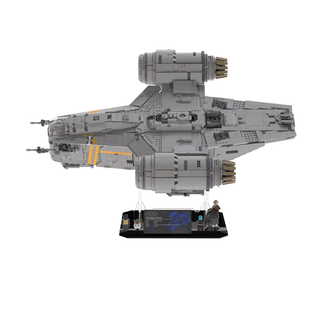 Display Stand for LEGO® Star Wars™ The Razor Crest™ 75331