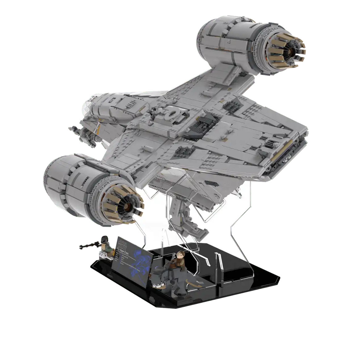 Display Stand for LEGO® Star Wars™ The Razor Crest™ 75331